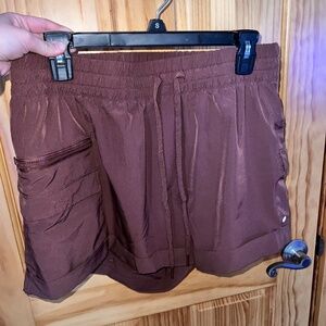 Burgundy shorts size XL
